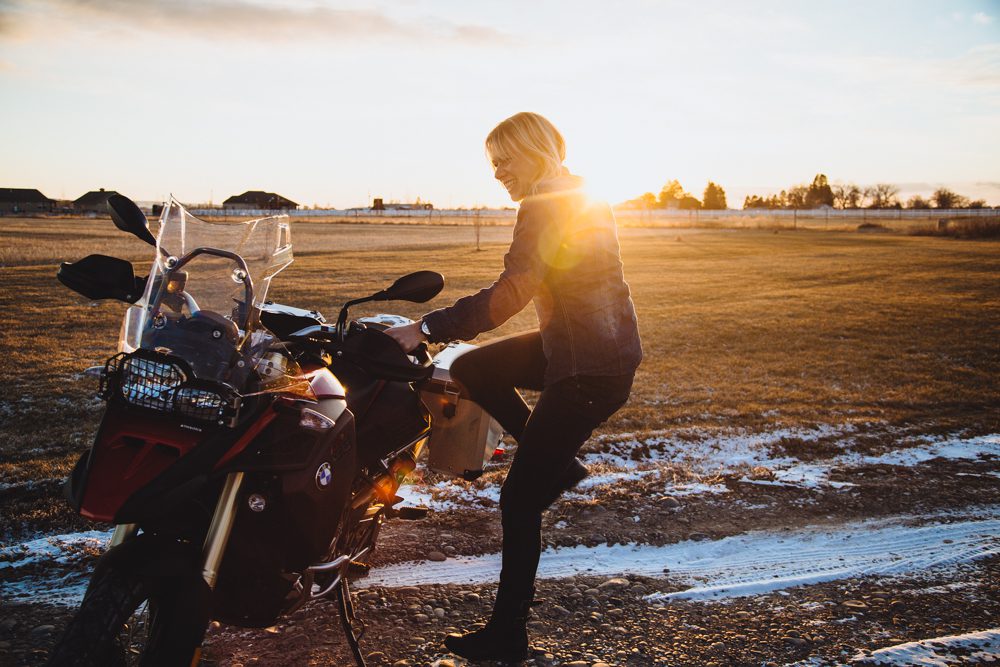 Motorbike sun