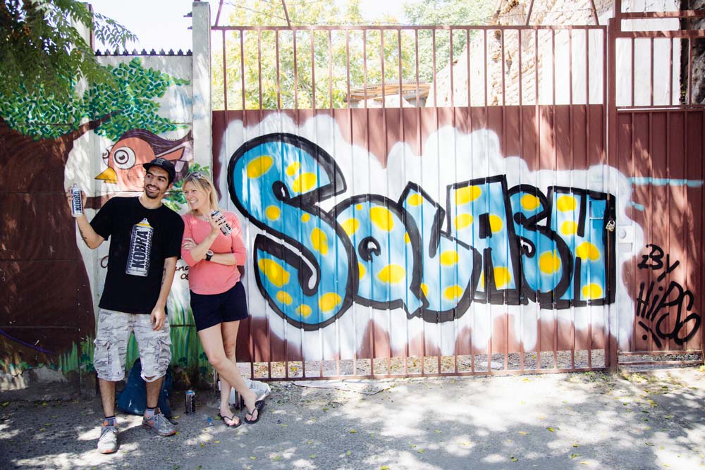 squash graffiti